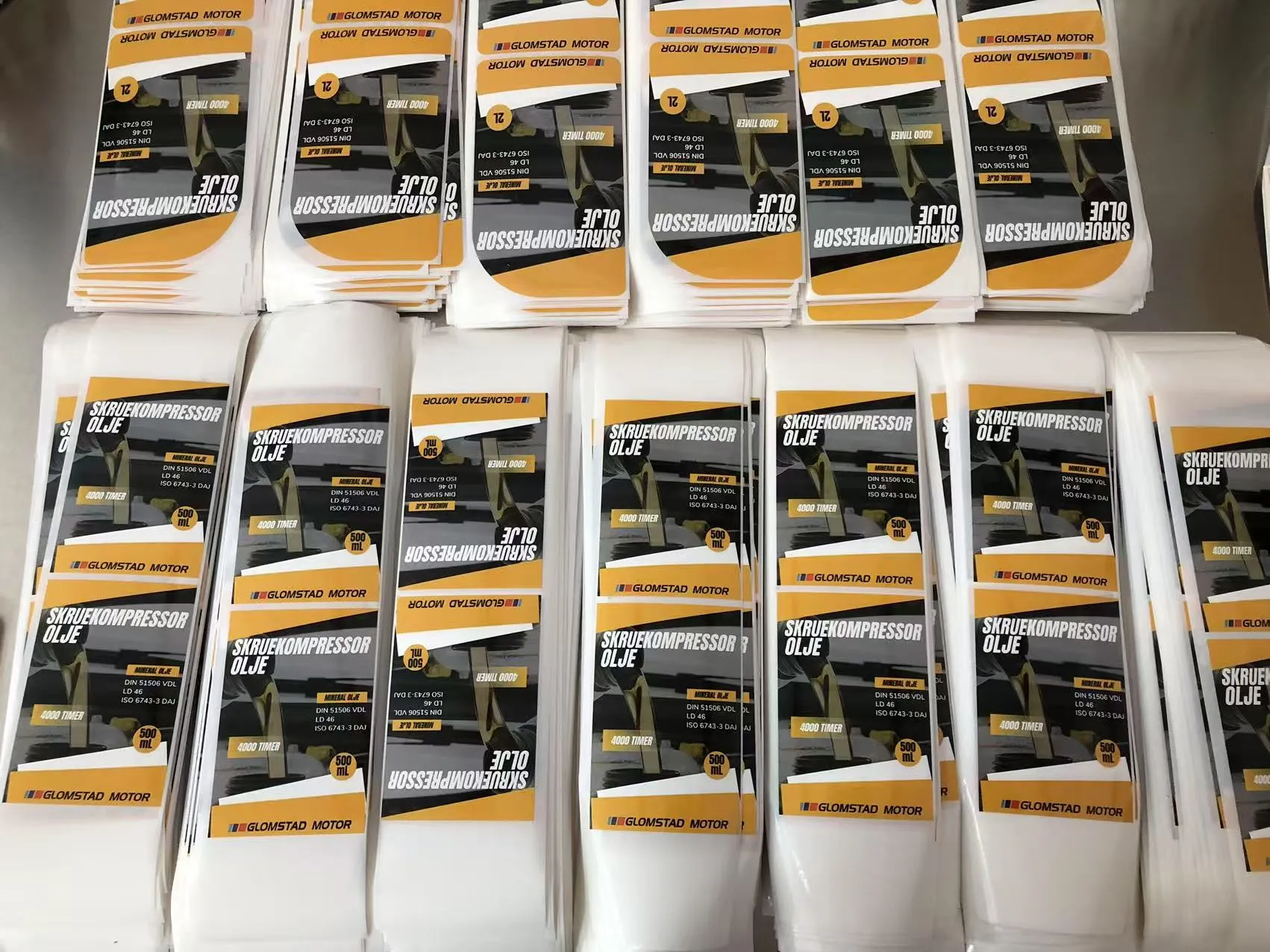 Jojo Package Motor Yağı Etiketi Norveç'e Gemiyor