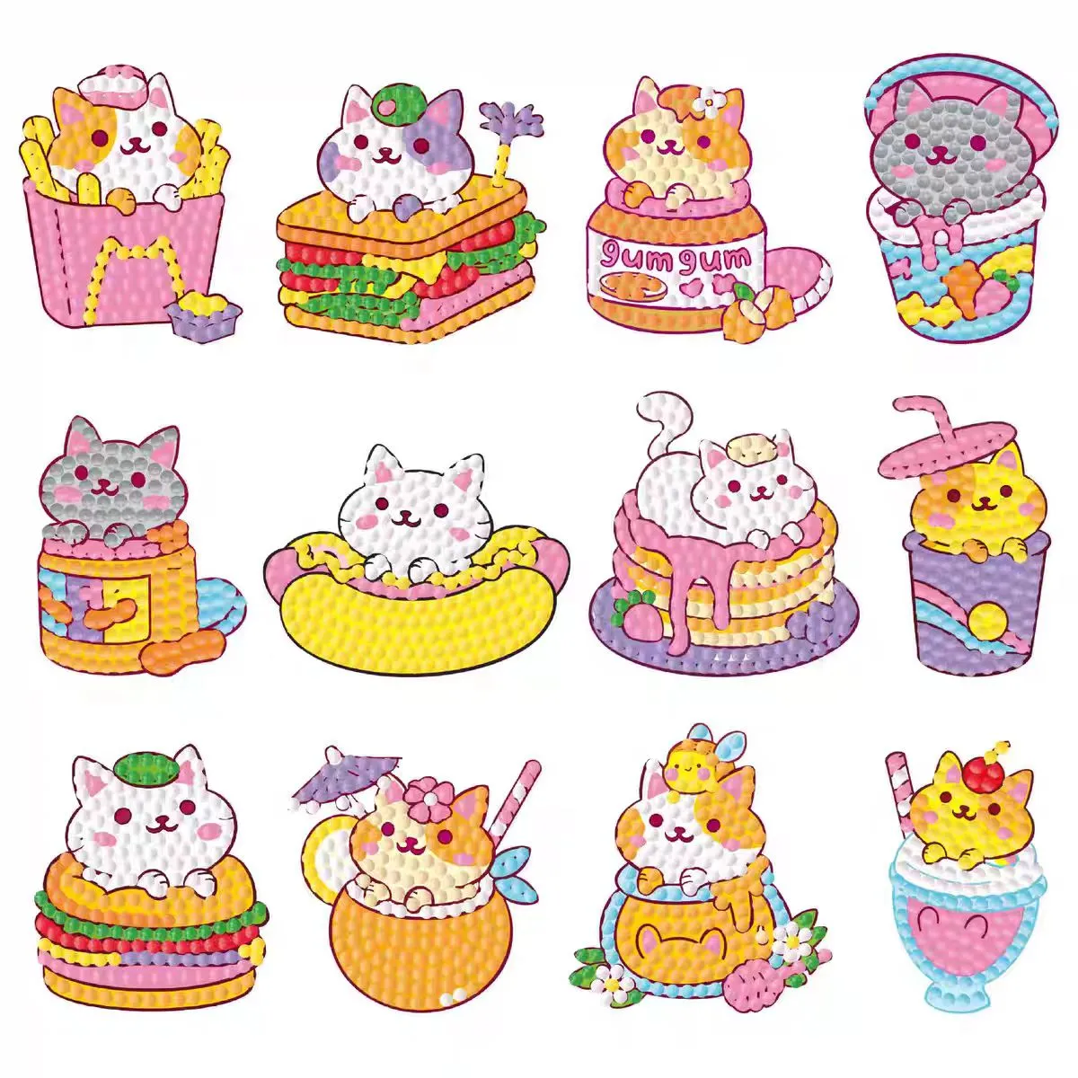 DIY elmas çıkartmaları hakkında bilginiz var mı?