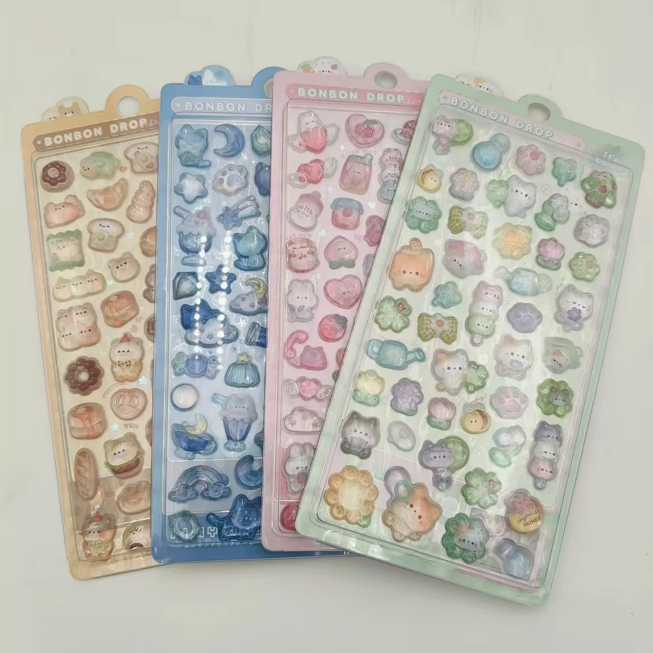 3 boyutlu rölyef çocuk çıkartmaları sevkiyata hazır