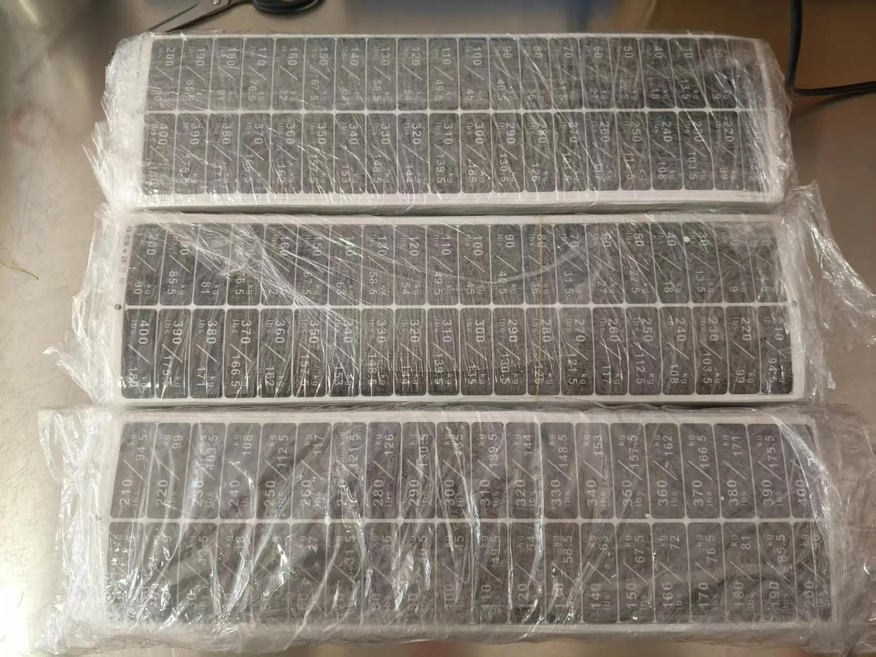 JOJO Paketi Spor Salonu Ekipmanları Plastik Etiket