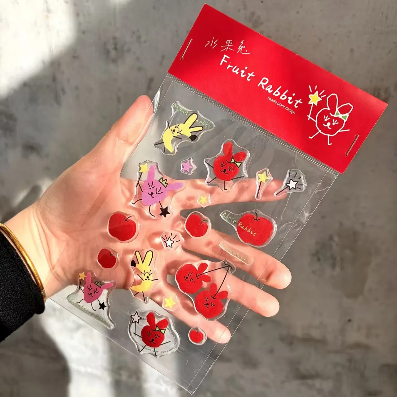 3D Karikatür Epoksi Reçine Çıkartmalar