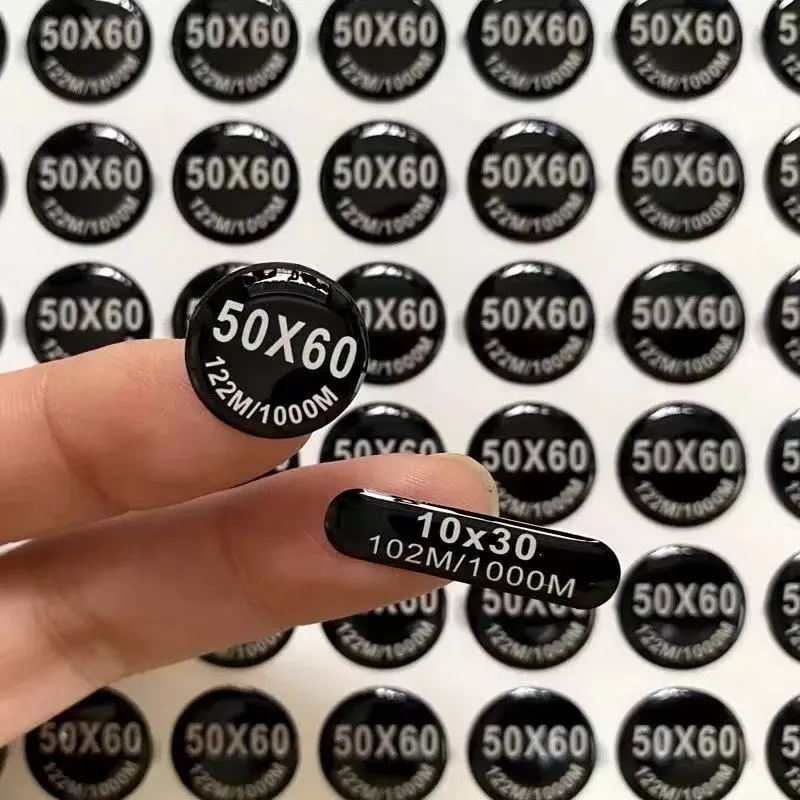 Yuvarlak epoksi etiketleri