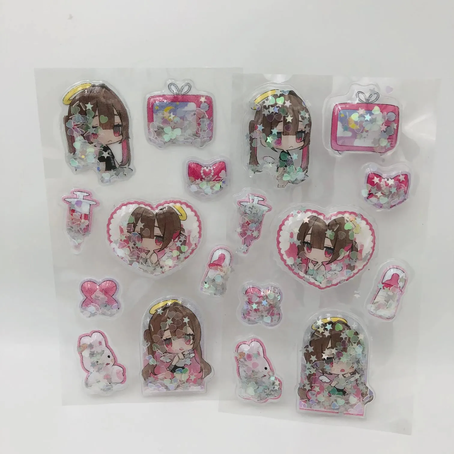 Payetler Çalkalayıcı Çıkartmalar