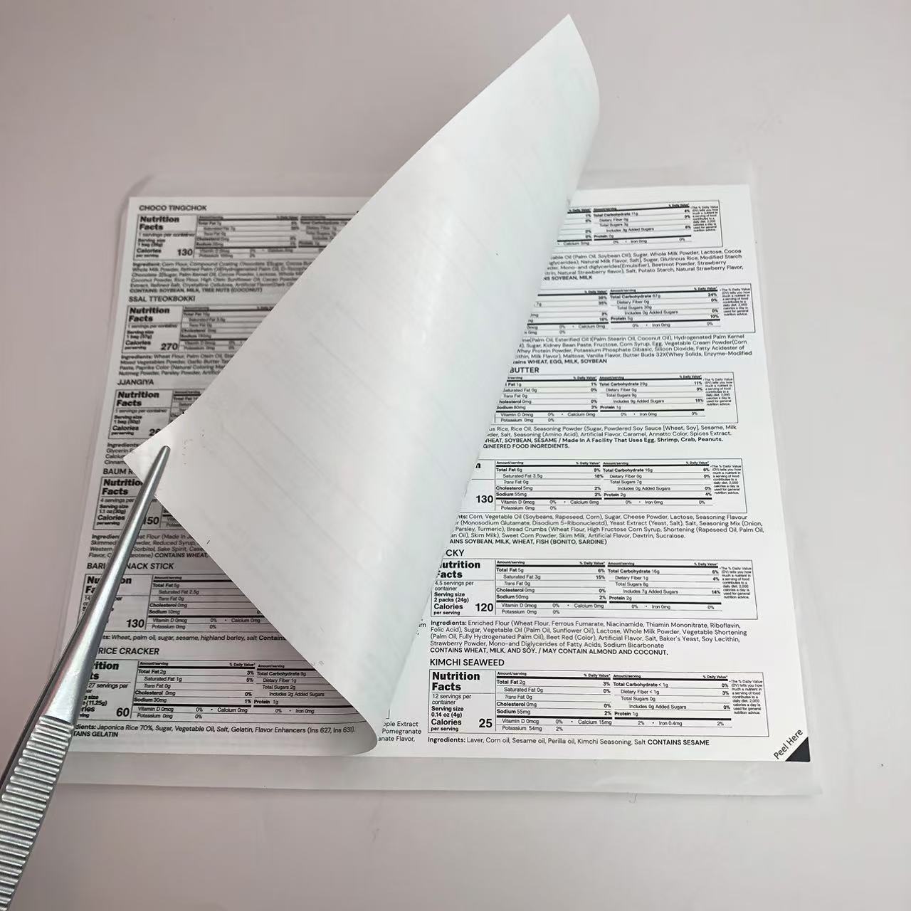 2 Katmanlı Etiketleri Tamamlar